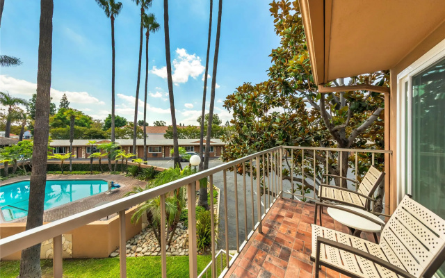 Standard Double room with balcony and with pool view