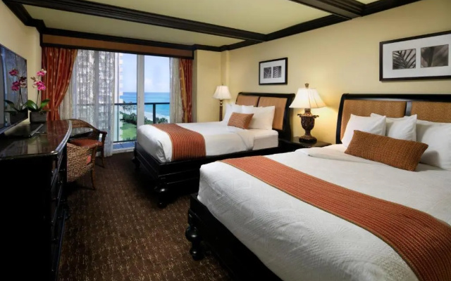 Premium Quadruple room with ocean view