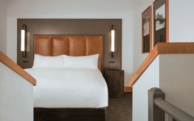 Double Apartment with balcony and with mountain view