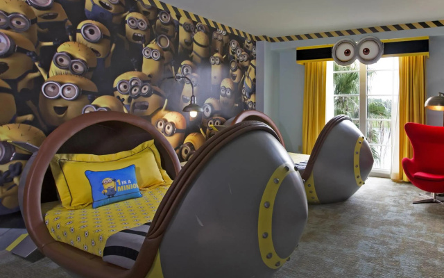 Despicable Me Kids Hearing Accessible Suite