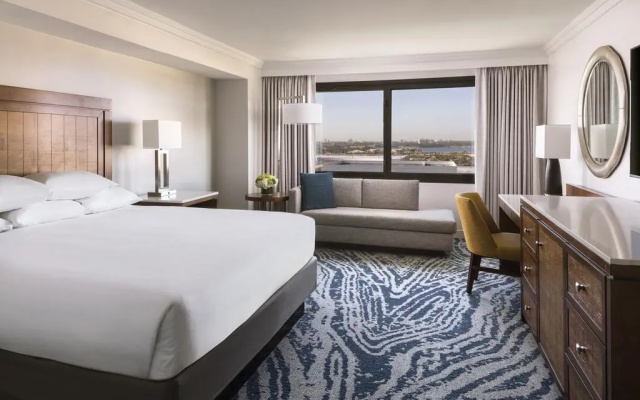 Room with balcony