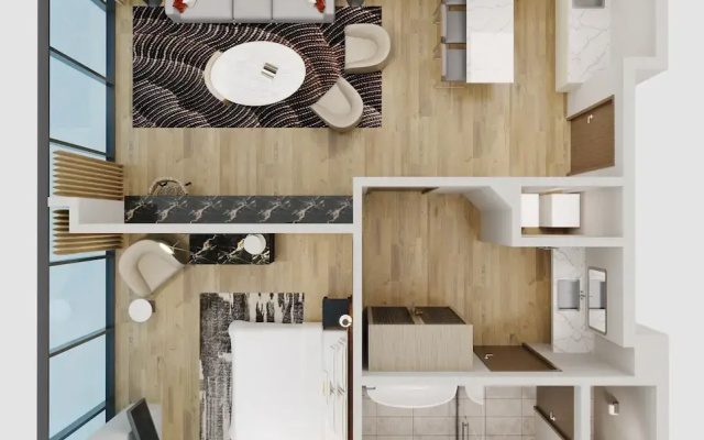 Deluxe Double Suite with mountain view