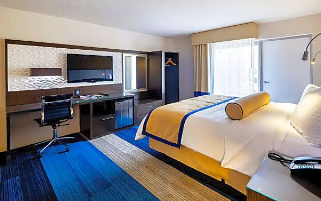 Deluxe Double room with balcony and with pool view