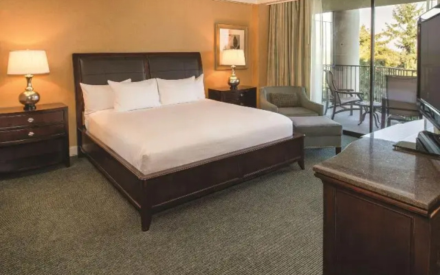 Room with balcony