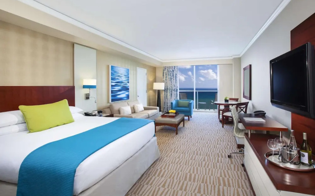 Double Junior Suite with balcony and with ocean view
