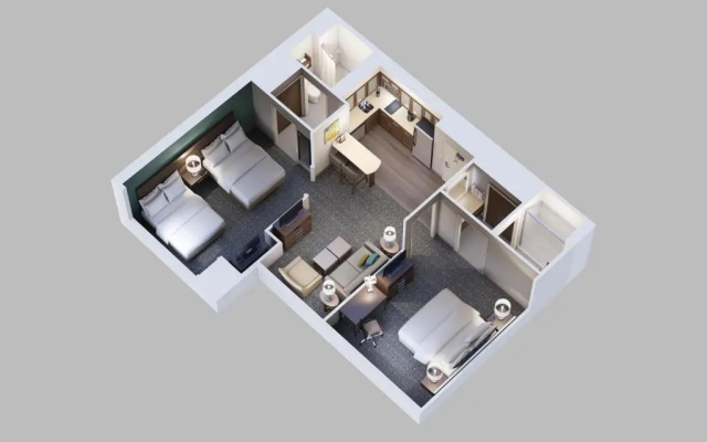 2 Bedrooms Suite