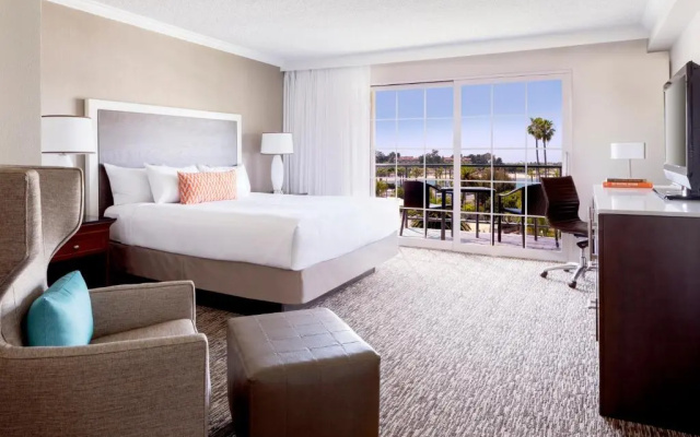 Room with balcony