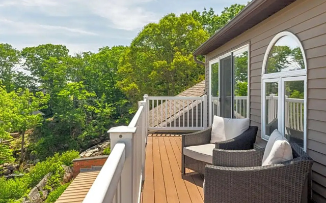Standard Double room with balcony and with water view