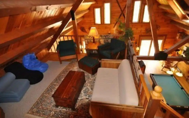 Cottage with balcony