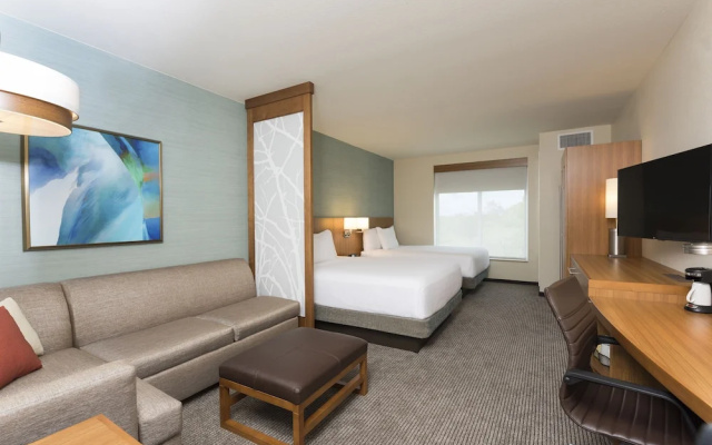 Quadruple room with view