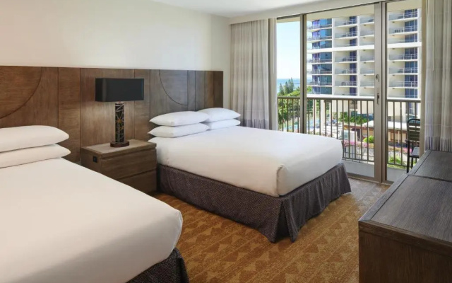 2 Bedrooms Suite with partial ocean view