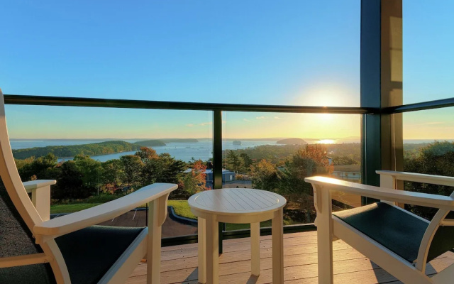 Quadruple Studio with balcony and with ocean view