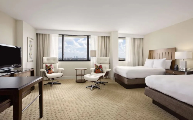 Deluxe Quadruple room with lagoon view