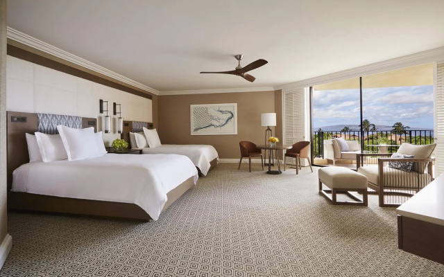 Deluxe Quadruple room with garden view