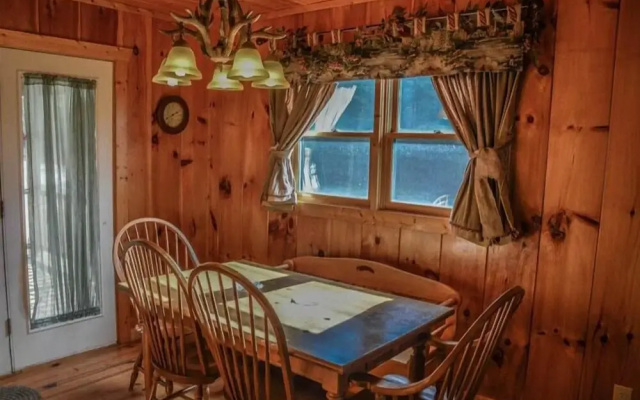 Cottage with balcony