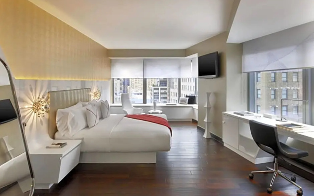 1 Bedroom Deluxe Double Suite with city view