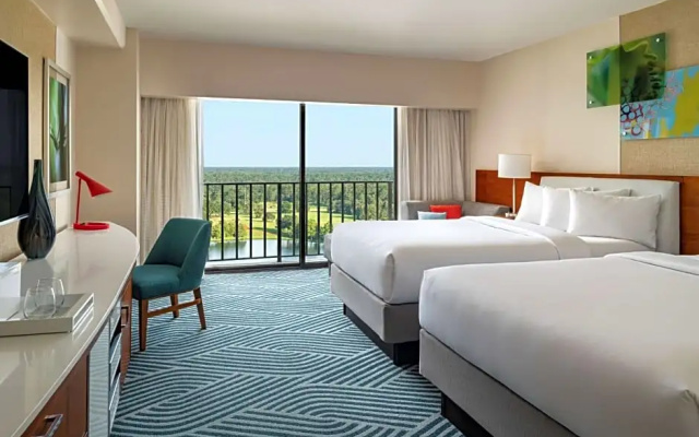 Twin room with lake view