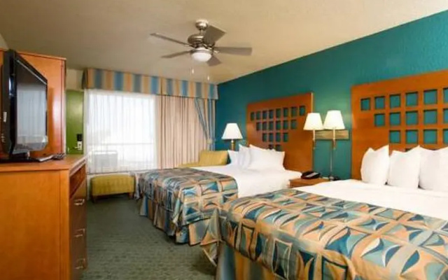 Standard Quadruple room with pool view