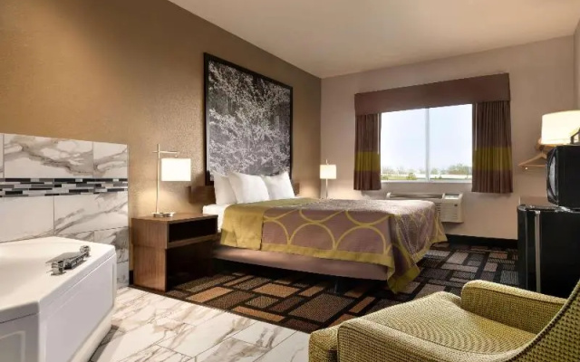 Suite with pool view