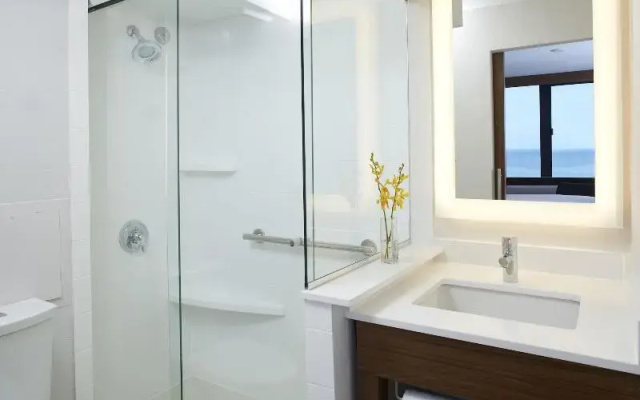 Suite with partial ocean view