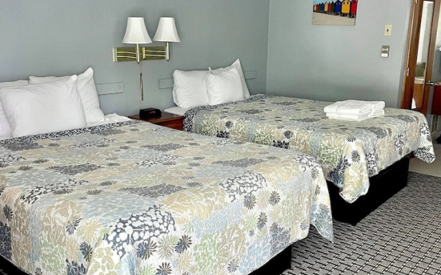 Deluxe Quadruple room with view