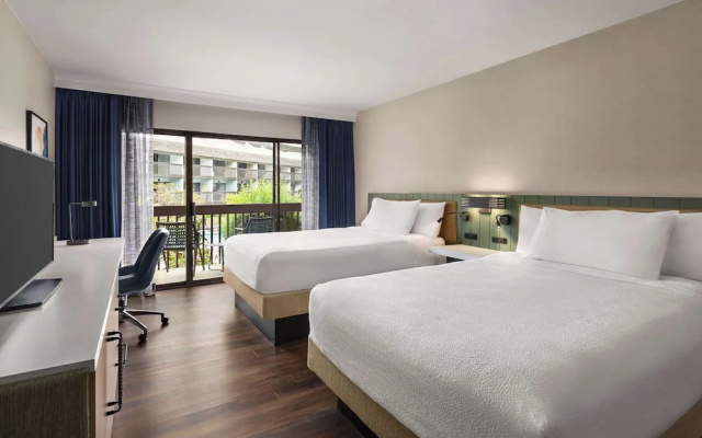 Standard Quadruple room with balcony and with view