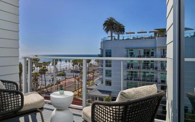 Suite with partial ocean view