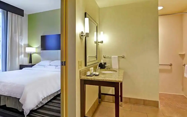 1 Bedroom Mobility Accessible with Roll In Shower Double Suite