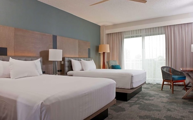 Quadruple room with balcony and with water view