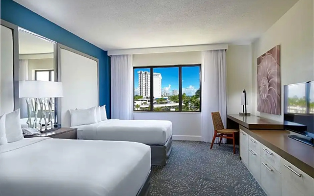 Room with balcony and oceanfront