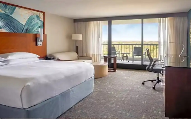1 Bedroom Double Suite with partial ocean view