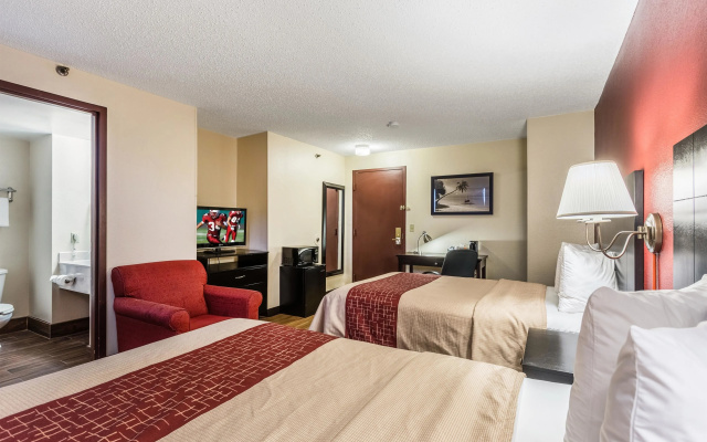 Deluxe Quadruple room with pool view