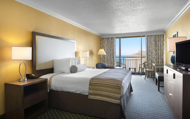 Standard Double room with partial ocean view