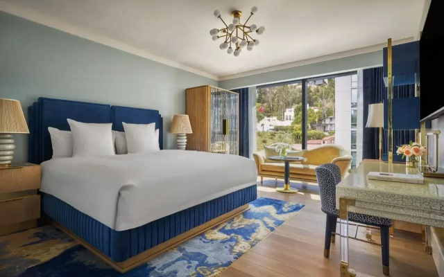 Room with Hollywood Hills view