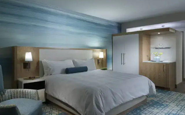 Deluxe room with pool view