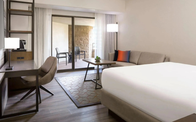 Room with balcony