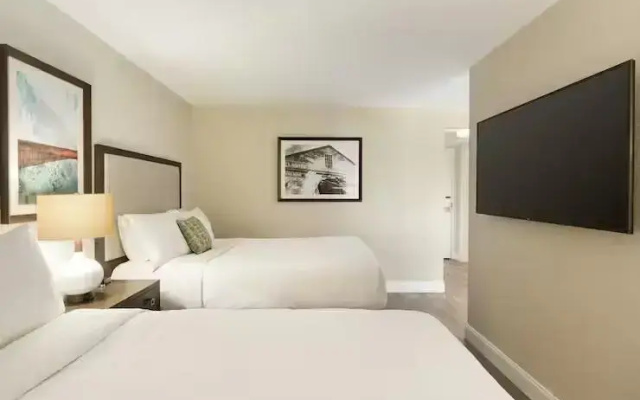 Twin Junior Suite with historic city view