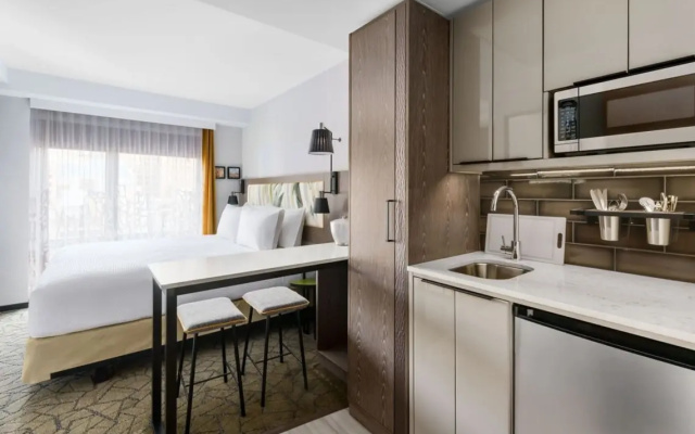Mini Kitchenette Double Studio with balcony