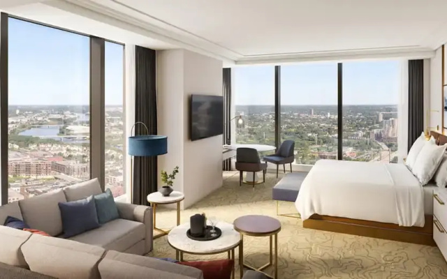 Executive Corner Double Suite with river view