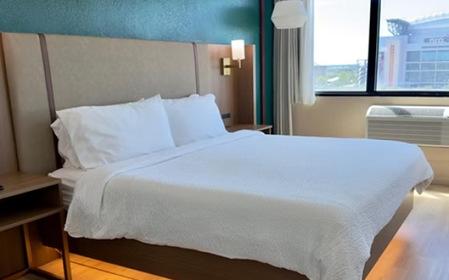 Top Floor Double Suite with stadium view