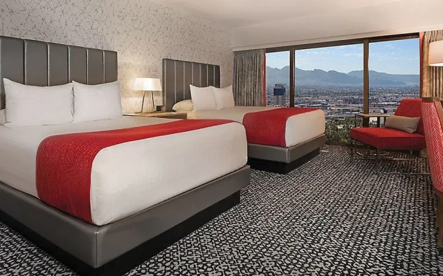 Flamingo Twin room with city view