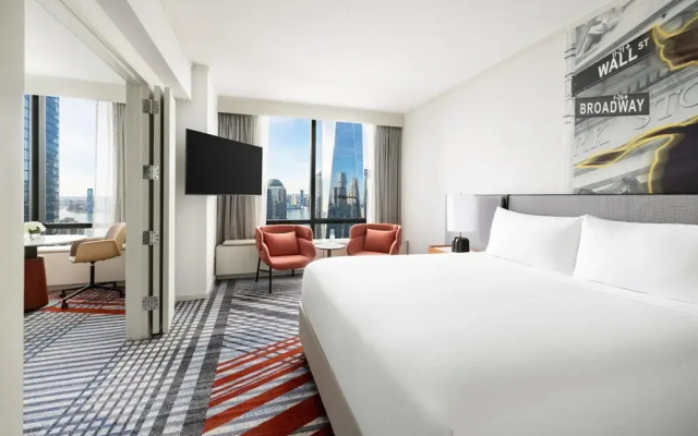 1 Bedroom Double Suite with Hudson River View