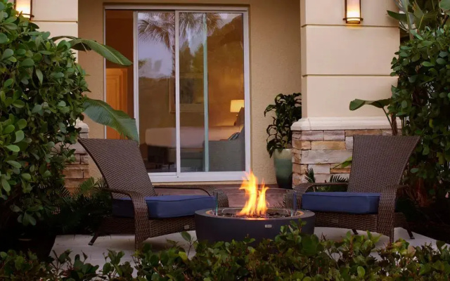 Fireside Terrace Twin room