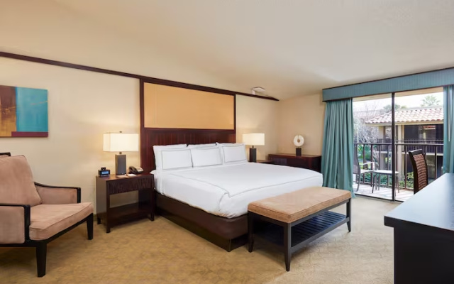 Living Area Separate Bedroom Double Suite