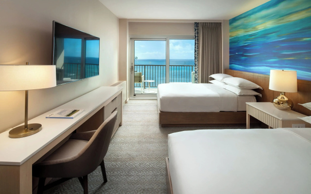High Floors 10-19 Twin room oceanfront