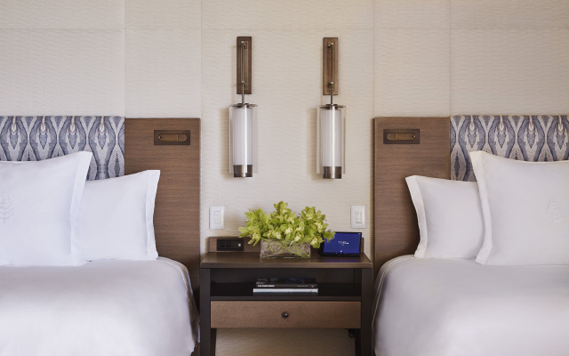 Twin room with garden view