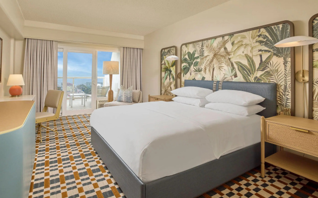 Double room with balcony and with ocean view