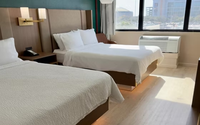 Premium High Floor Twin room with stadium view