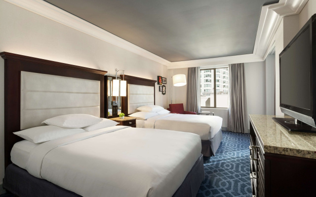 Larger Quadruple room with city view