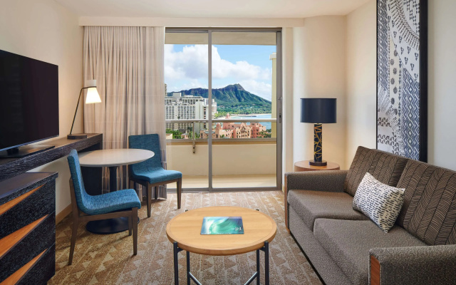 1 Bedroom Quadruple Suite with pool view